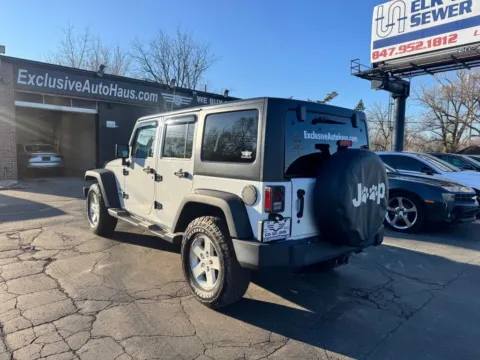 Another view of 2015 Jeep Wrangler Unlimited Sport SUV 4D for sale in Roselle, IL at Exclusive Autohaus - Roselle