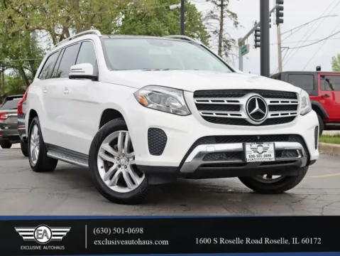 Yellow 2017 Mercedes-Benz GLS 450 Sport Utility 4D for sale in Roselle, IL