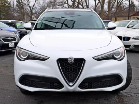Another view of 2018 Alfa Romeo Stelvio Ti Sport Utility 4D for sale in Roselle, IL at Exclusive Autohaus - Roselle