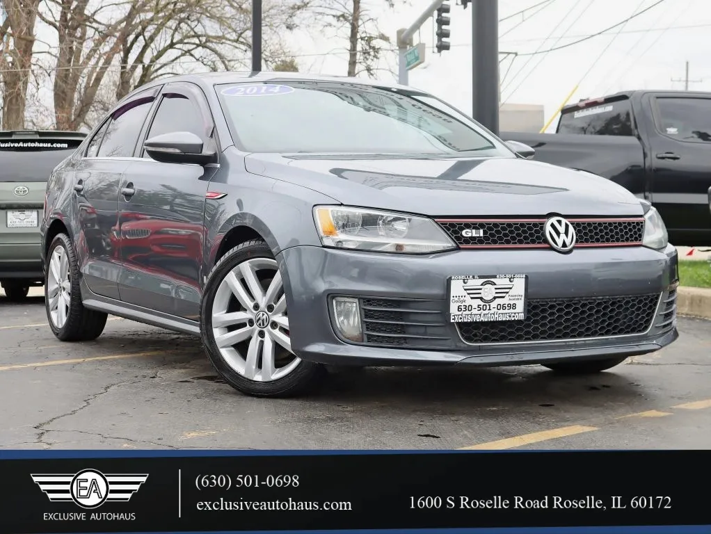 Gray 2014 Volkswagen Jetta 2.0T GLI Sedan 4D for sale in Roselle, IL