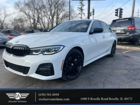 White 2021 BMW 3 Series 330i xDrive Sedan 4D for sale in Roselle, IL