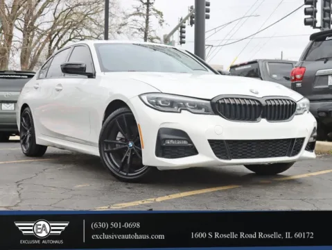 White 2021 BMW 3 Series 330i xDrive Sedan 4D for sale in Roselle, IL