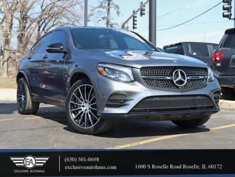 Gray 2018 Mercedes-Benz AMG GLC Coupe GLC 43 4MATIC Sport Utility 4D for sale in Roselle, IL