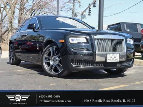 Black 2015 Rolls-Royce Ghost Series II Sedan 4D for sale in Roselle, IL