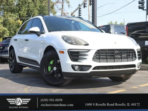 White 2018 Porsche Macan Sport Utility 4D for sale in Roselle, IL