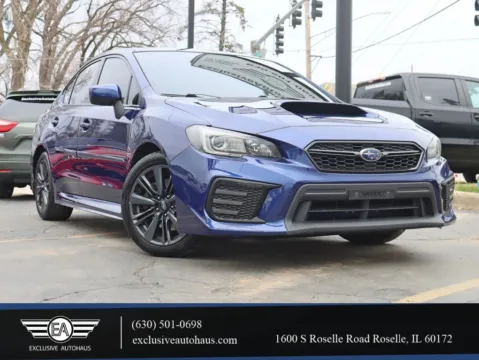 Blue 2019 Subaru WRX Sedan 4D for sale in Roselle, IL
