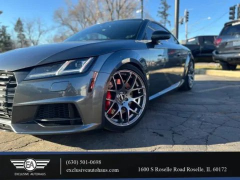 Gray 2017 Audi TT S Coupe 2D for sale in Roselle, IL