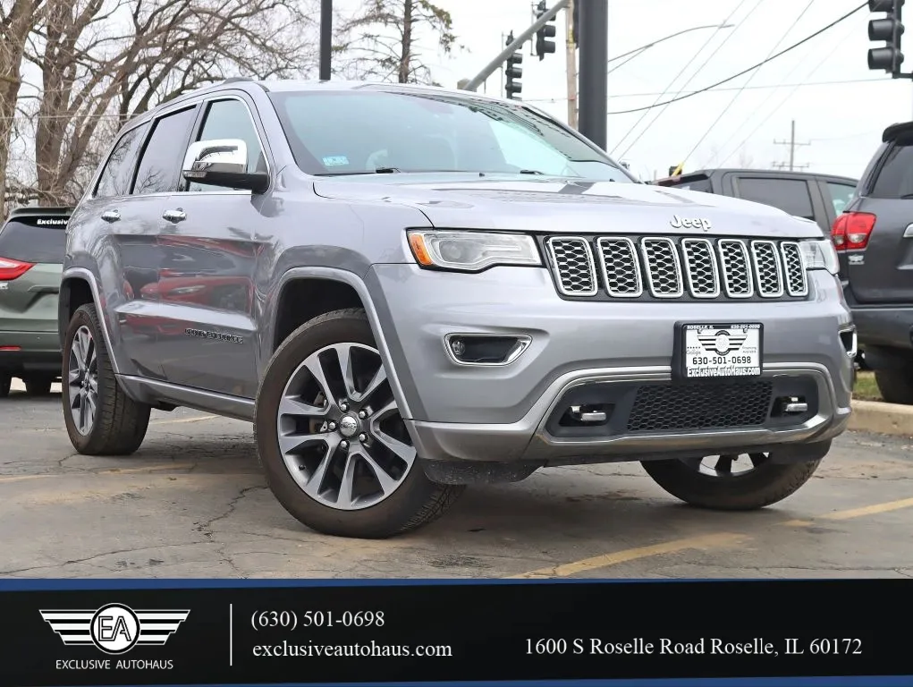 2017 Jeep Grand Cherokee Overland Sport Utility 4D