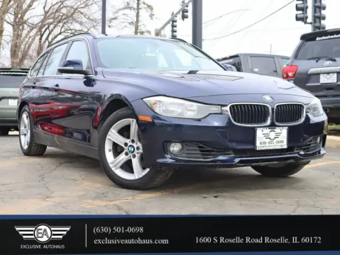 White 2015 BMW 3 Series 328i xDrive Sport Wagon 4D for sale in Roselle, IL