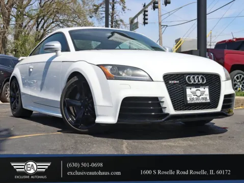 White 2012 Audi TT RS Quattro Coupe 2D for sale in Roselle, IL