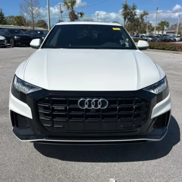 Another view of 2019 Audi Q8 Premium Plus Sport Utility 4D for sale in Roselle, IL at Exclusive Autohaus - Roselle
