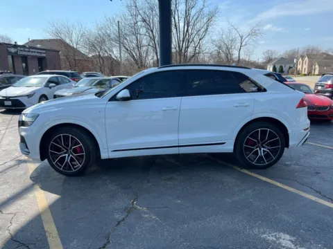Photos of 2019 Audi Q8 Premium Plus Sport Utility 4D for sale in Roselle, IL at Exclusive Autohaus - Roselle