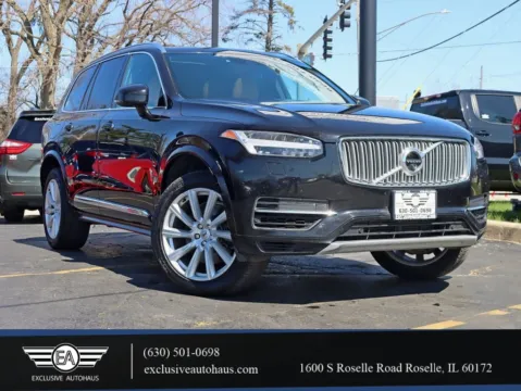 Black 2016 Volvo XC90 T8 Inscription Sport Utility 4D for sale in Roselle, IL