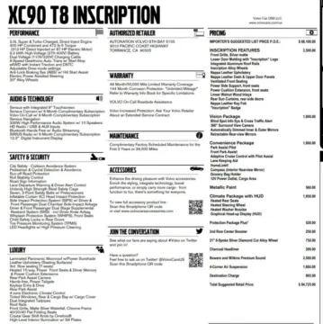 Photos of 2016 Volvo XC90 T8 Inscription Sport Utility 4D for sale in Roselle, IL at Exclusive Autohaus - Roselle