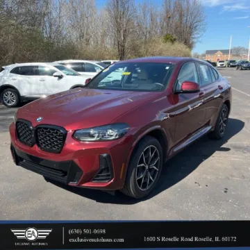 Red 2023 BMW X4 xDrive30i Sport Utility 4D for sale in Roselle, IL