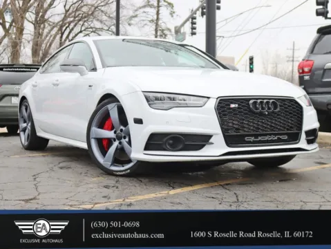 White 2017 Audi S7 Prestige Sedan 4D for sale in Roselle, IL