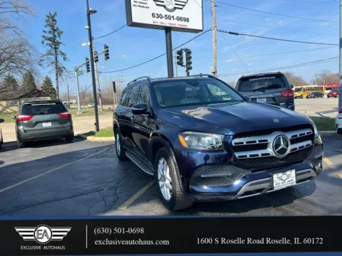 Gray 2020 Mercedes-Benz GLS 450 4MATIC Sport Utility 4D for sale in Roselle, IL