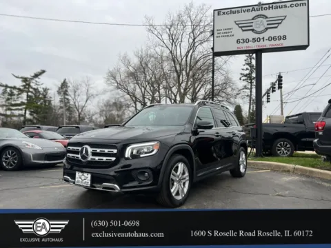 Black 2021 Mercedes-Benz GLB 250 4MATIC Sport Utility 4D for sale in Roselle, IL