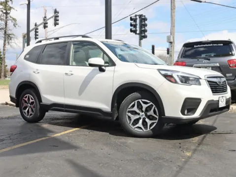 Photos of 2021 Subaru Forester Premium Sport Utility 4D for sale in Roselle, IL at Exclusive Autohaus - Roselle