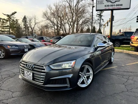Photos of 2018 Audi S5 Premium Plus Sedan 4D for sale in Roselle, IL at Exclusive Autohaus - Roselle