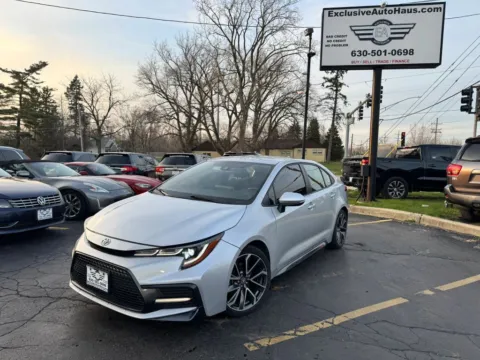 Another view of 2020 Toyota Corolla SE Sedan 4D for sale in Roselle, IL at Exclusive Autohaus - Roselle