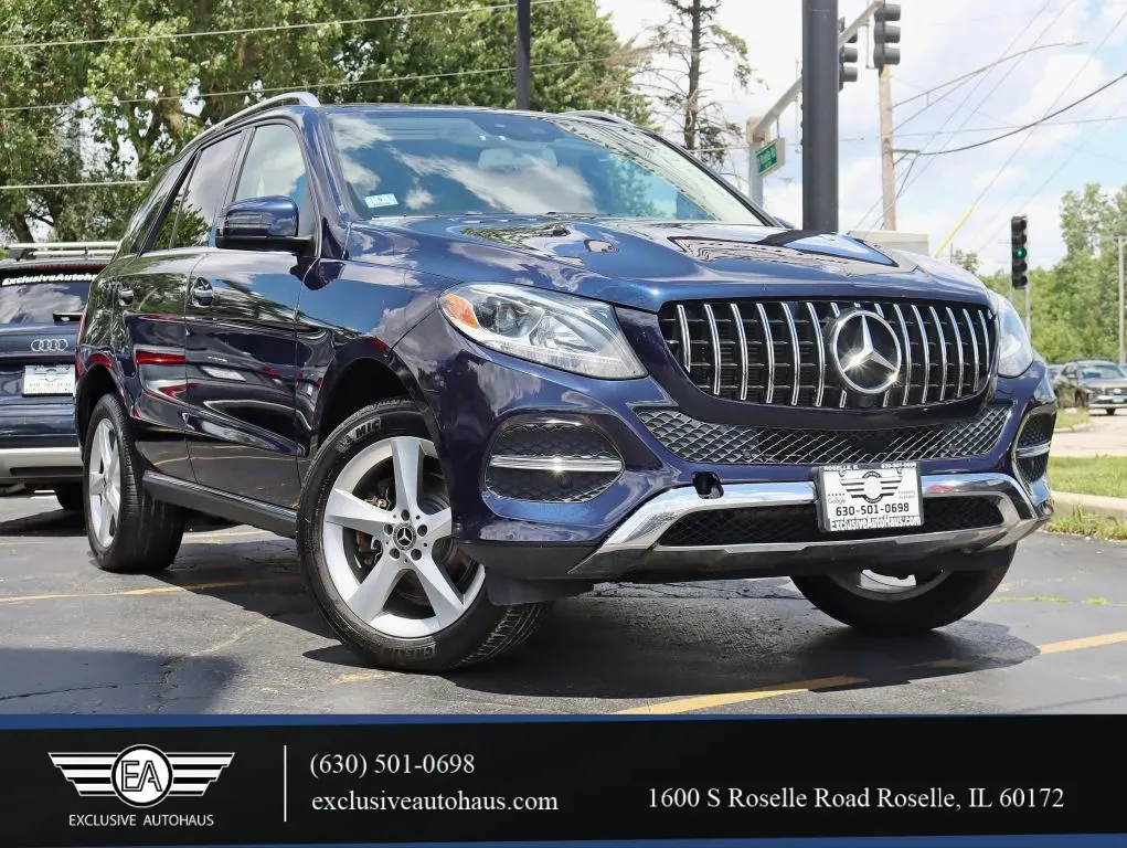 Gray 2017 Mercedes-Benz GLE 350 4MATIC Sport Utility 4D for sale in Roselle, IL