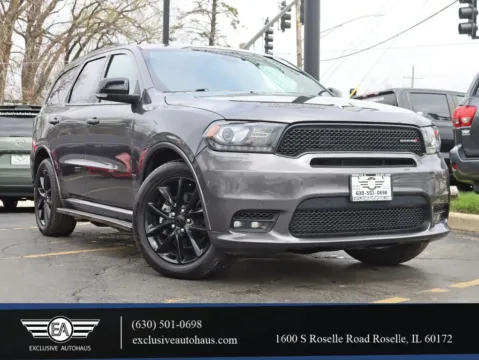 Gray 2018 Dodge Durango R/T Sport Utility 4D for sale in Roselle, IL