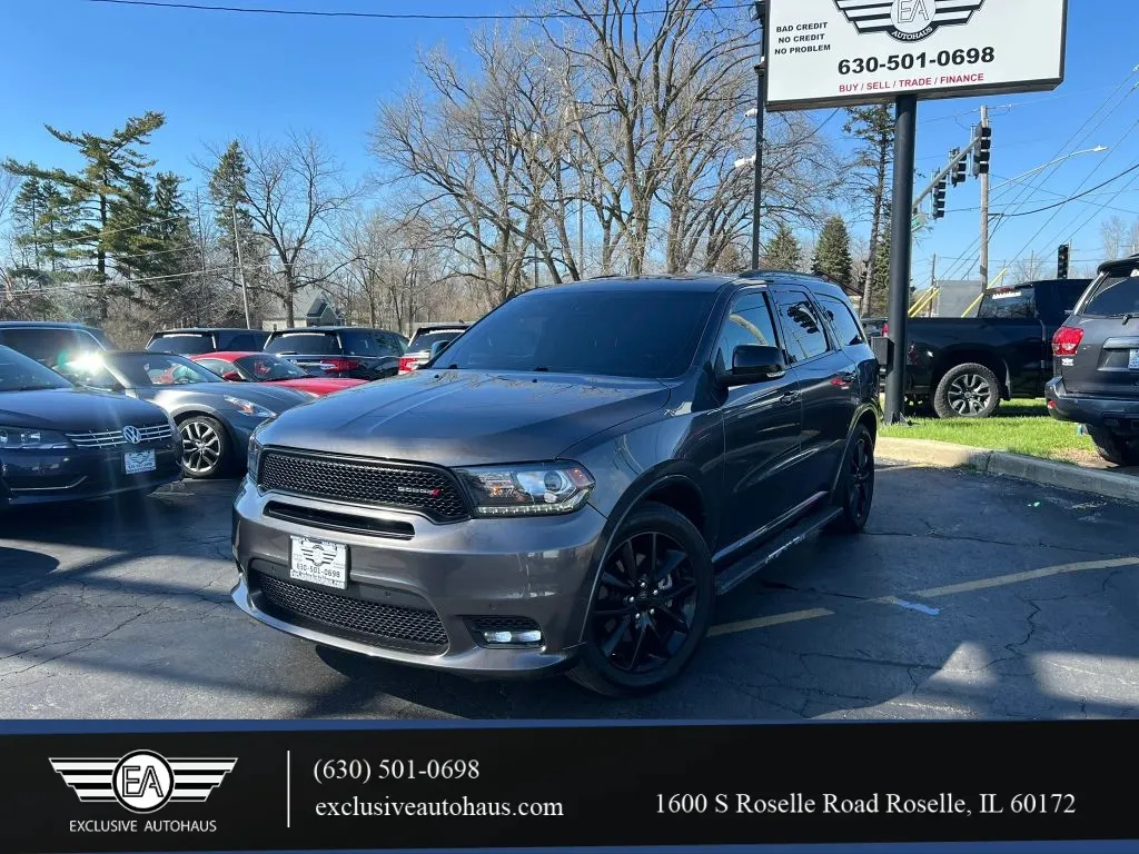 Gray 2018 Dodge Durango R/T Sport Utility 4D for sale in Roselle, IL