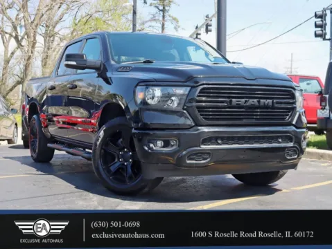 Photos of 2020 Ram 1500 Crew Cab Big Horn Pickup 4D 5 1/2 ft for sale in Roselle, IL at Exclusive Autohaus - Roselle