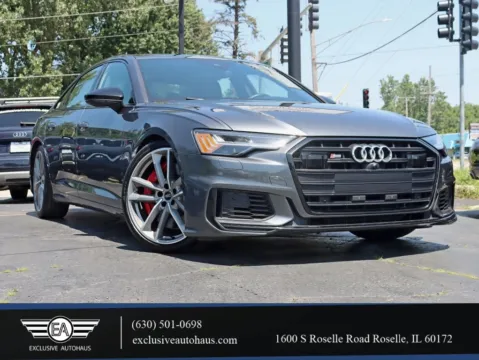 Gray 2020 Audi S6 Prestige Sedan 4D for sale in Roselle, IL