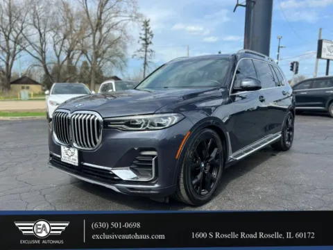 Gray 2019 BMW X7 xDrive40i Sport Utility 4D for sale in Roselle, IL