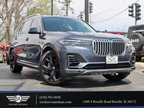 Gray 2019 BMW X7 xDrive40i Sport Utility 4D for sale in Roselle, IL