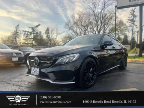 Yellow 2017 Mercedes-Benz Mercedes-AMG C-Class C 43 AMG Sedan 4D for sale in Roselle, IL