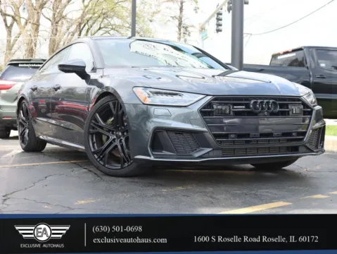 Gray 2019 Audi A7 Prestige Sedan 4D for sale in Roselle, IL