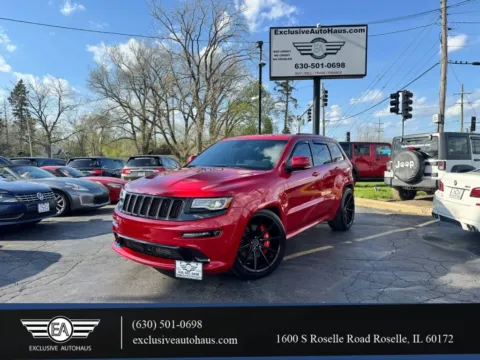 Red 2014 Jeep Grand Cherokee SRT Sport Utility 4D for sale in Roselle, IL