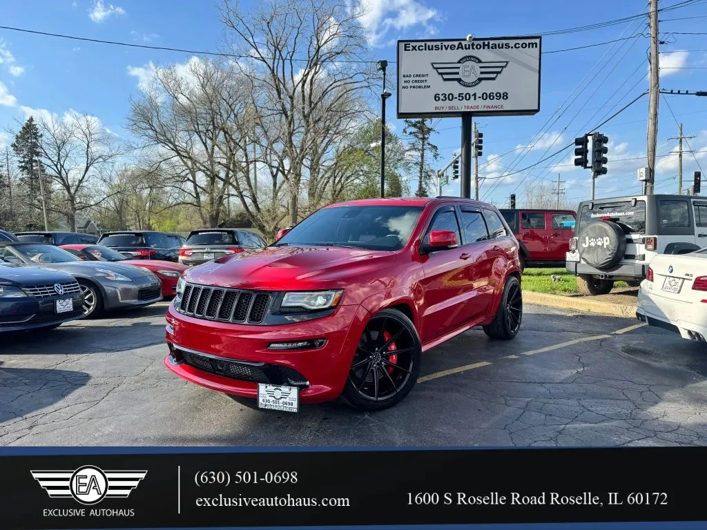 Red 2014 Jeep Grand Cherokee SRT Sport Utility 4D for sale in Roselle, IL
