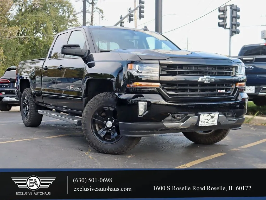 2018 Chevrolet Silverado 1500 Double Cab Z71 LT Pickup 4D 6 1/2 ft