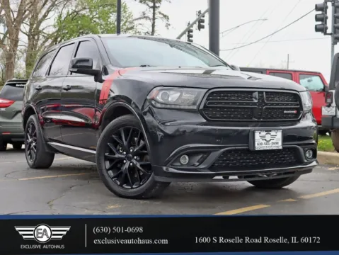 Black 2015 Dodge Durango R/T Sport Utility 4D for sale in Roselle, IL