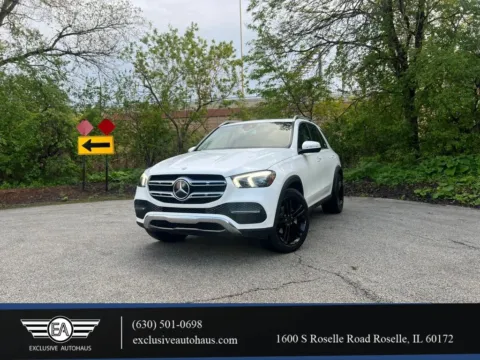 White 2020 Mercedes-Benz GLE 350 4MATIC Sport Utility 4D for sale in Roselle, IL