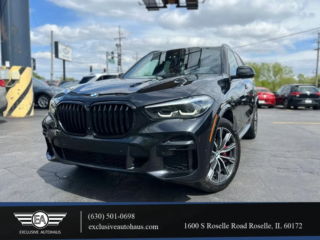 White 2022 BMW X5 xDrive40i Sport Utility 4D for sale in Roselle, IL