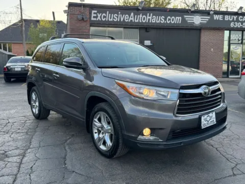 Another view of 2014 Toyota Highlander Limited Platinum Sport Utility 4D for sale in Roselle, IL at Exclusive Autohaus - Roselle