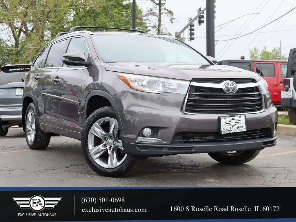 2014 Toyota Highlander Limited Platinum Sport Utility 4D