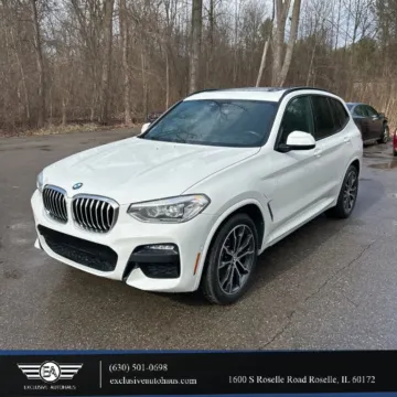 White 2021 BMW X3 xDrive30e Sport Utility 4D for sale in Roselle, IL