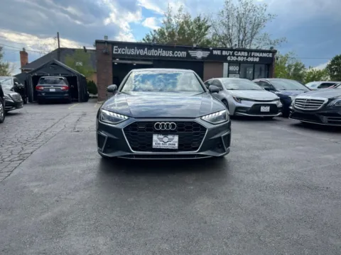 Photos of 2021 Audi A4 S line 45 TFSI Premium Plus Sedan 4D for sale in Roselle, IL at Exclusive Autohaus - Roselle