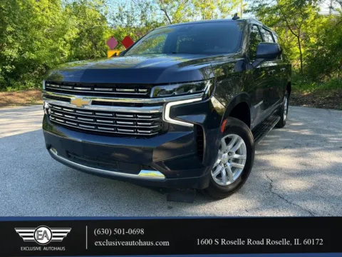 Gray 2023 Chevrolet Suburban LT Sport Utility 4D for sale in Roselle, IL
