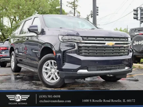 Gray 2023 Chevrolet Suburban LT Sport Utility 4D for sale in Roselle, IL