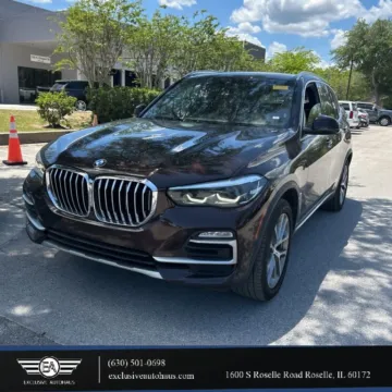 Brown 2019 BMW X5 xDrive40i Sport Utility 4D for sale in Roselle, IL