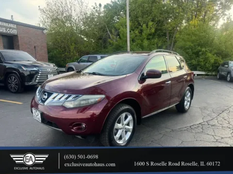 Gray 2010 Nissan Murano SL Sport Utility 4D for sale in Roselle, IL