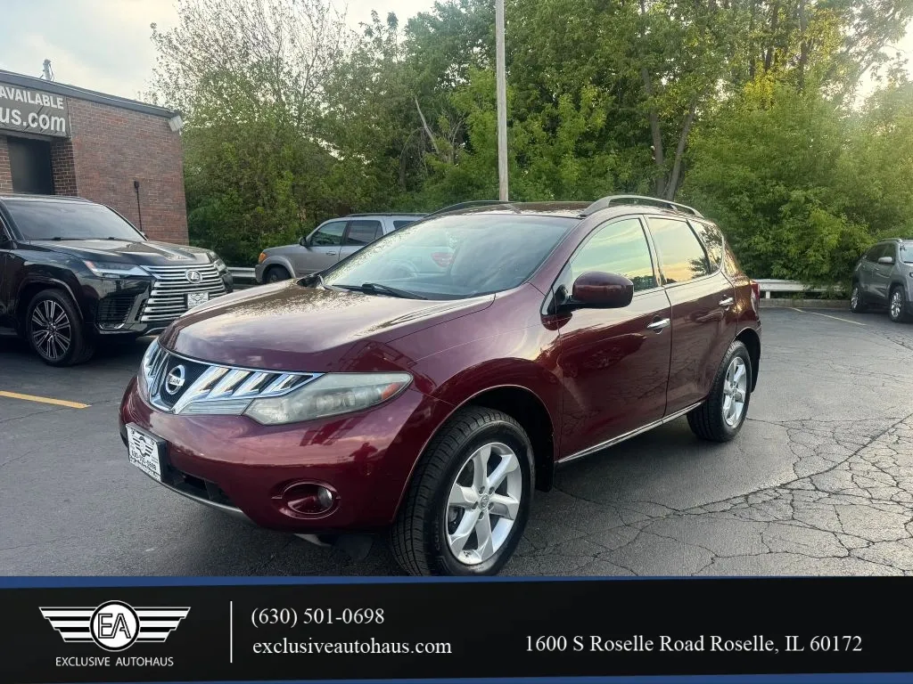 Gray 2010 Nissan Murano SL Sport Utility 4D for sale in Roselle, IL