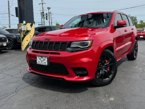 Red 2018 Jeep Grand Cherokee SRT Sport Utility 4D for sale in Roselle, IL